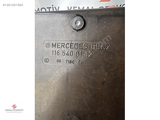 MERCEDES W116 SİGORTA KAPAĞI 1165400182 A1165400182