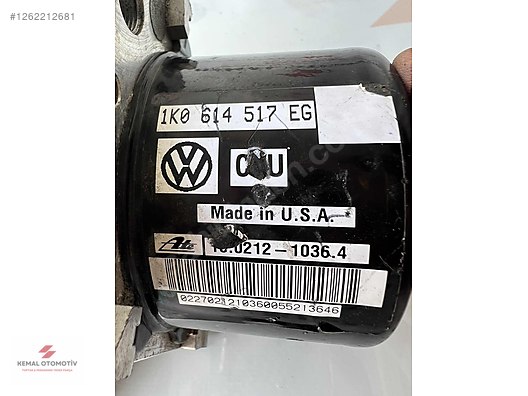 GOLF 5 JETTA PASSAT CADDY ABS BEYNİ 1K0614517EG 1K0907379BS