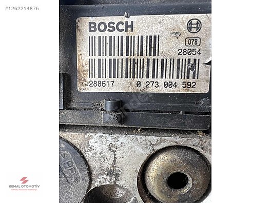 OPEL ASTRA G ZAFIRA ABS BEYNİ 24432510 0273004592 0265220636