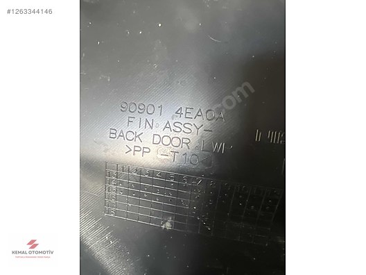 NISSAN QASHQAI ARKA BAGAJ İÇ BAKALİTİ 90901-4EA0A 90901-4EAOA
