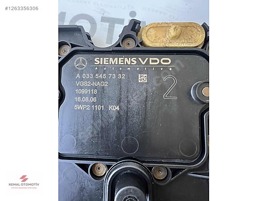 MERCEDES W204 W212 W221 ŞANZIMAN BEYNİ A0335457332 VGS2 722.9