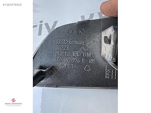 AUDI A6 ÖN TAMPON SAĞ FAR YIKAMA ÇEKİ DEMİRİ KAPAĞI 4G0955276B