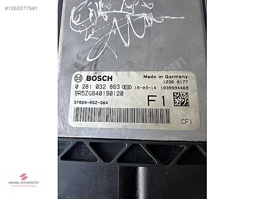 HONDA CR-V CRV 1.6DTEC MOTOR BEYNİ 0281032863 37820-R5Z-G64