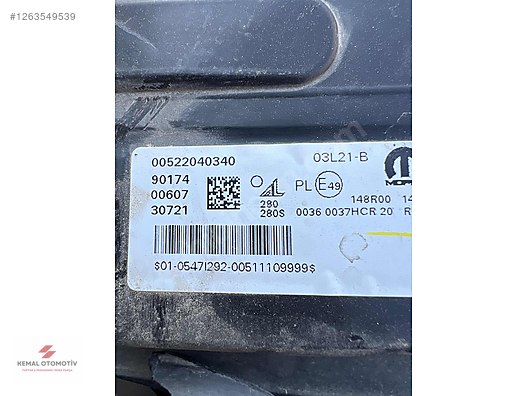 JEEP COMPASS SOL LED BEYNİ 6420000013 522040340