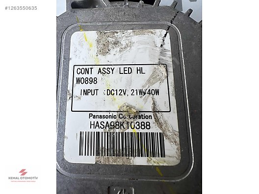 NISSAN NAVARA LED XENON FAR BEYNİ W0898 HASA98K10388