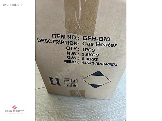 GEHOCK GFH-B10 60.000BTU 30kw BAHÇE KARAVAN SERA ISITICI
