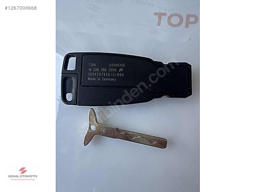 MERCEDES W209 W208 W203 KEYLESS ANAHTAR 2087660806 A2087660806