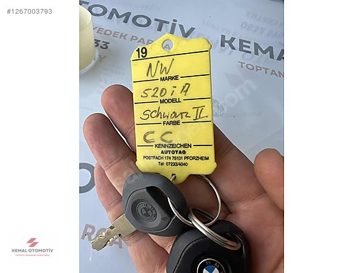 BMW E36 E38 E39 E46 ORJİNAL IŞIKLI ANAHTAR