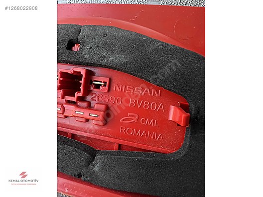 NISSAN JUKE ÜÇÜNCÜ İLAVE STOP LAMBASI 26590-BV80A