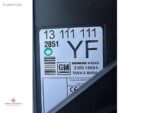 OPEL CORSA ASTRA ZAFIRA MERIVA KONFOR BEYNİ 13111111 2851 YF