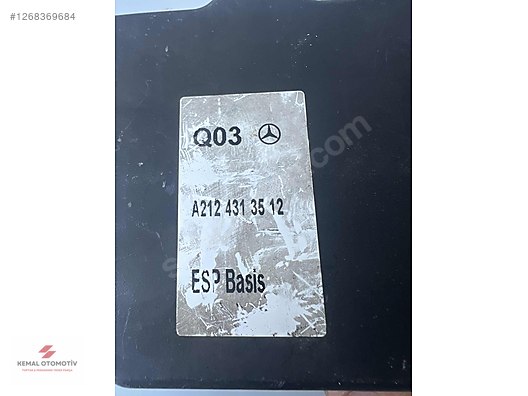 MERCEDES W212 ABS BEYNİ A2124313512 0265951614