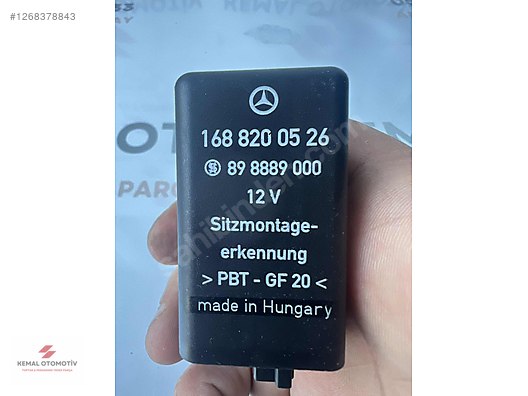 MERCEDES W168 W202 W203 W211 KOLTUK KONTROL RÖLESİ 1688200526