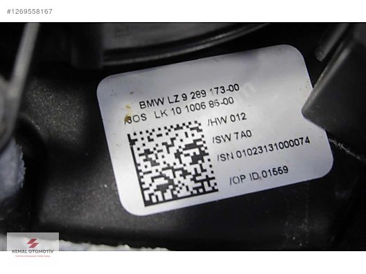 BMW E65 F01 F02 SARGI AÇI SENSÖRÜ VİTES SİNYAL SİLECEK 6911515